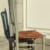 Ancienne chaise à langer Louis XVI