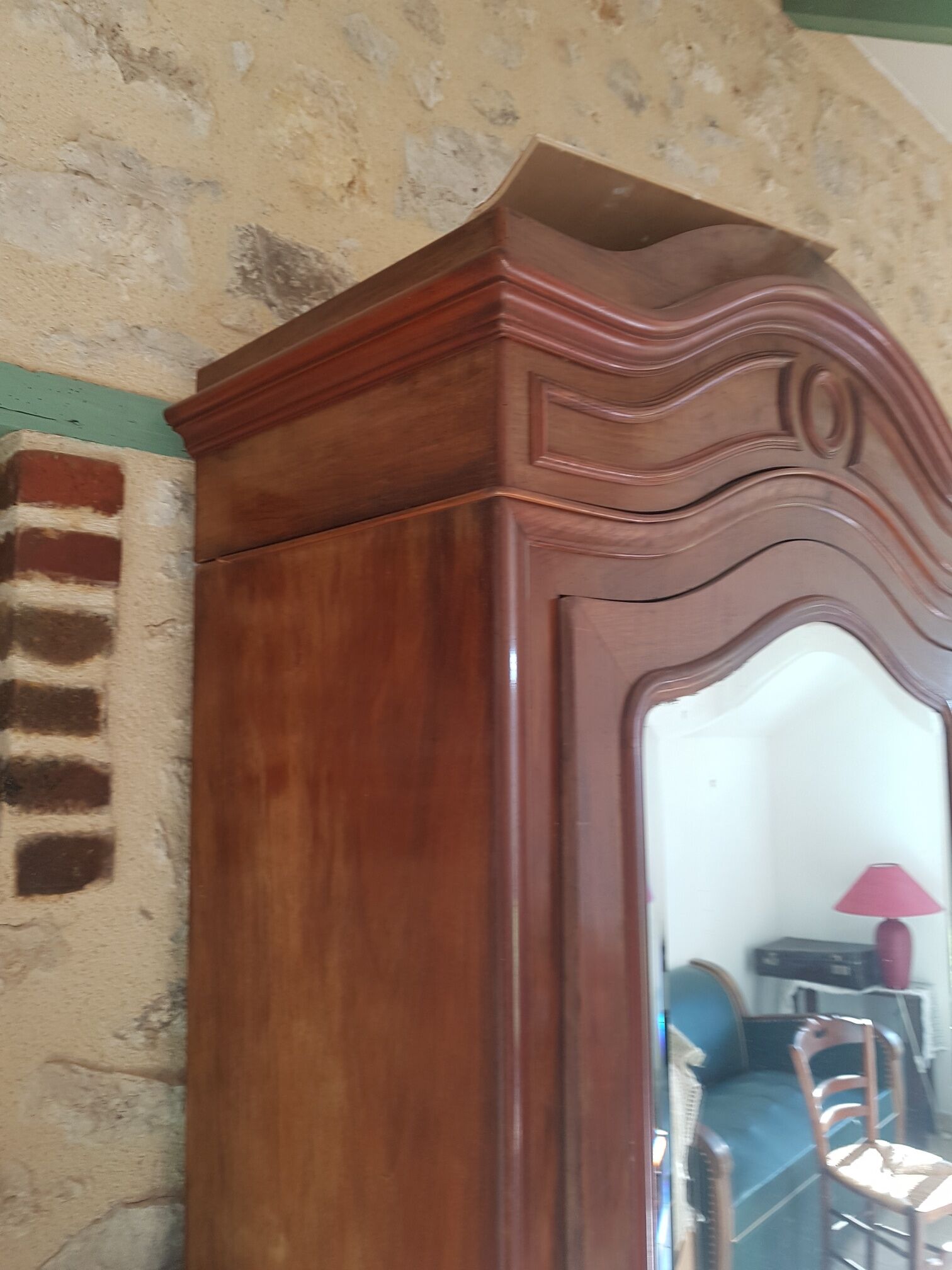 Bedroom wardrobe linen antique ice cabinet