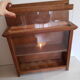 Old oak showcase