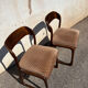 Sled chair duo