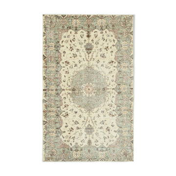 Tapis beige des années 1970 162 cm x 262 cm