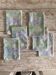 Set of 10 pastel napkins APAC 80's - 43x43 cm - polycotton