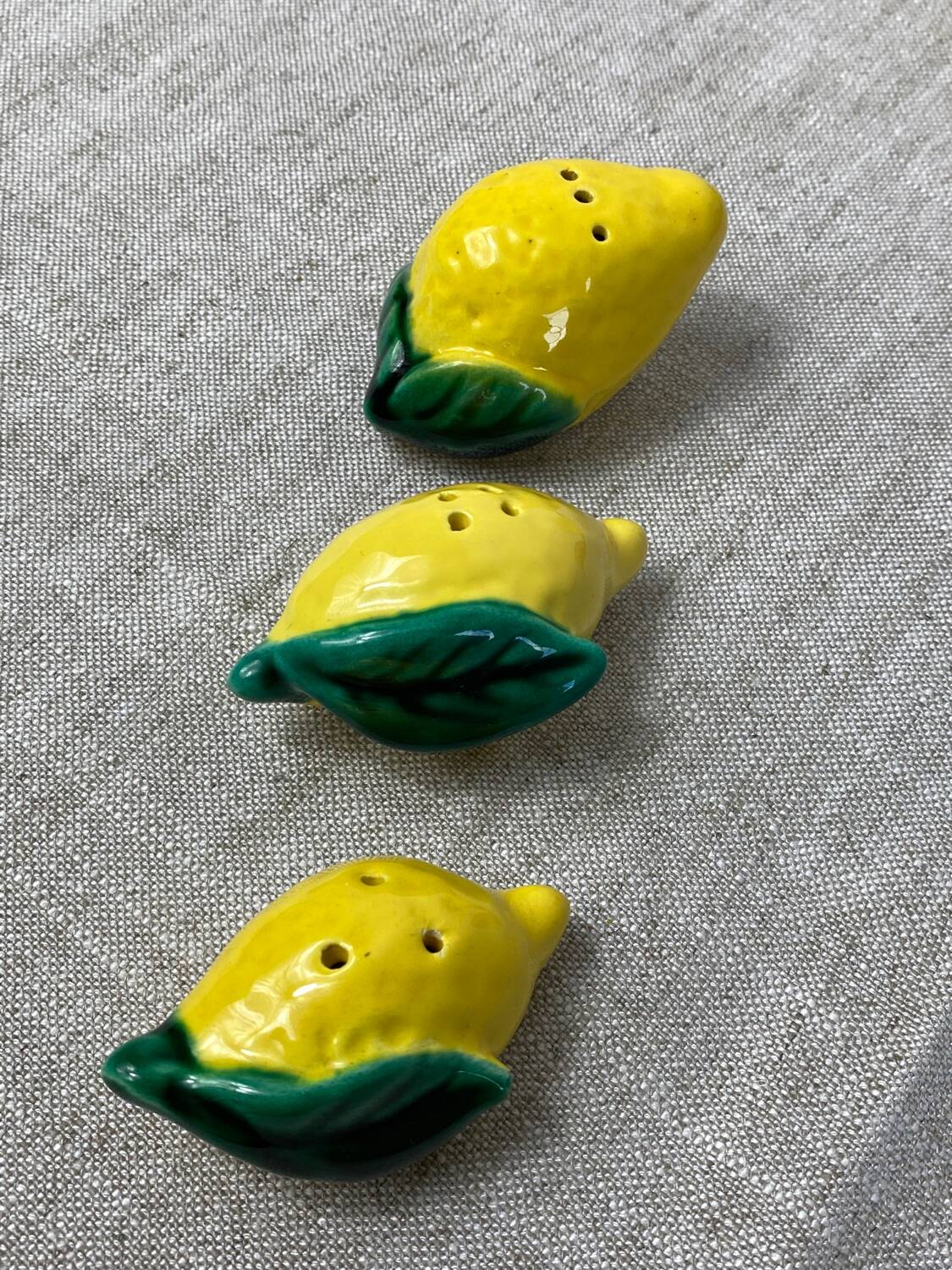 Ceramic salt and pepper shakers