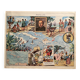 Old West Indies map poster - JP Pinchon - 1940