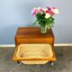 Rollable sewing box by BR Gelsted Denmark, teak, vintage from the 60s