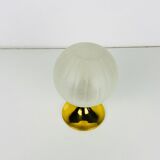 Ice glass desk lamp by Doria Leuchten, 1970