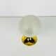 Lampe de bureau en verre de glace par Doria Leuchten, 1970