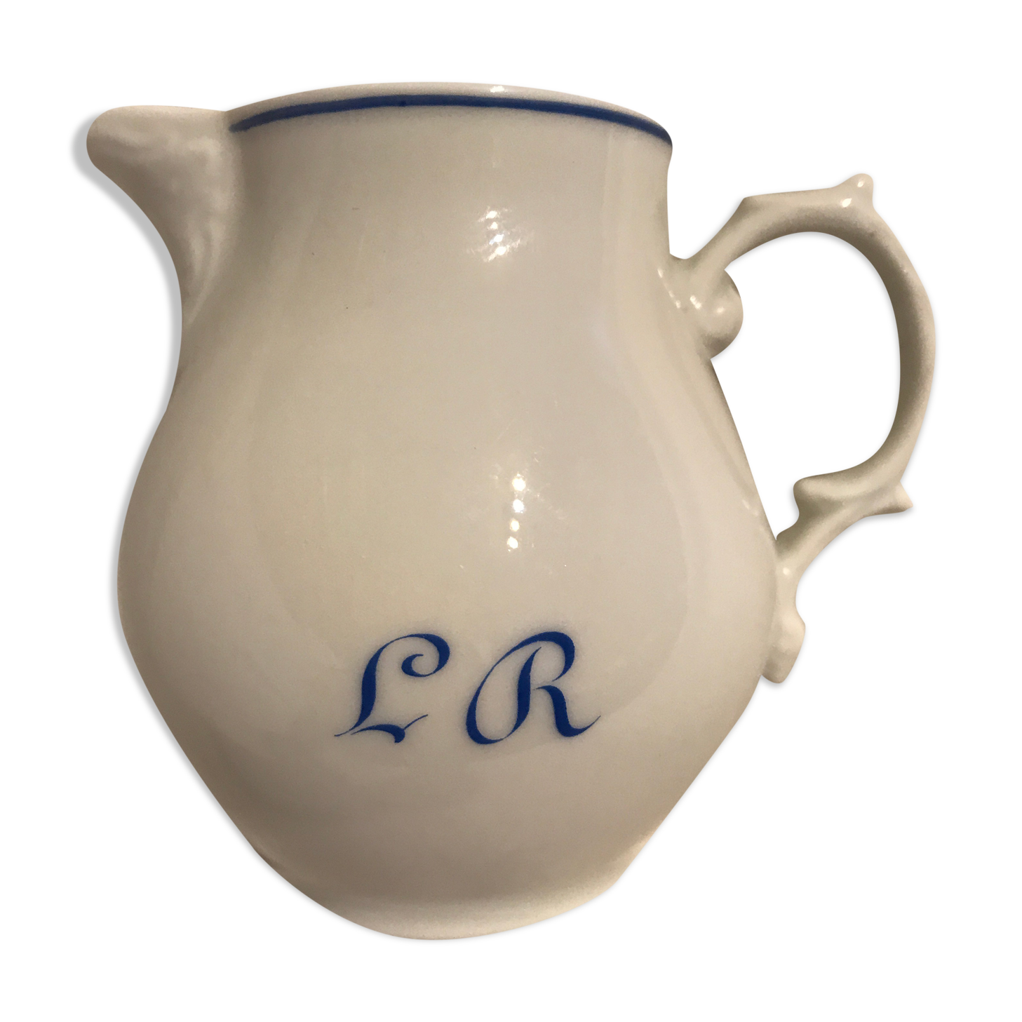 Pot à lait monogrammé