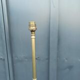 Golden chrome floor lamp foot