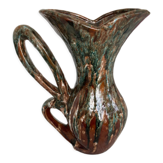 Vase avec anse poterie Sars Maine
