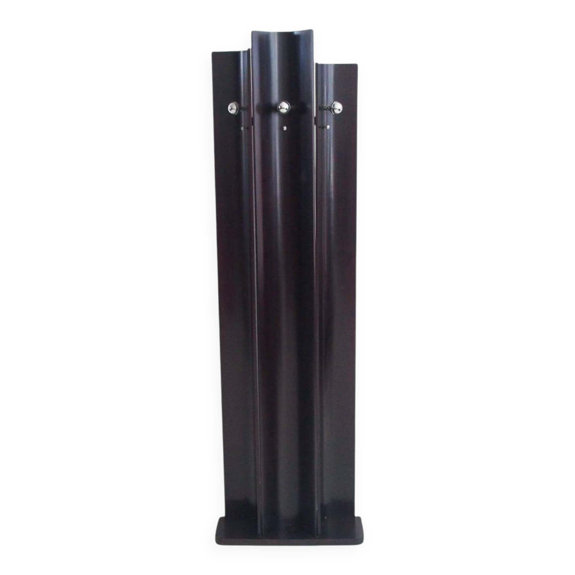 Italian lacquered wooden coat rack, 1970s