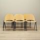 Ensemble de six chaises, design danois, années 1970, production : Danemark