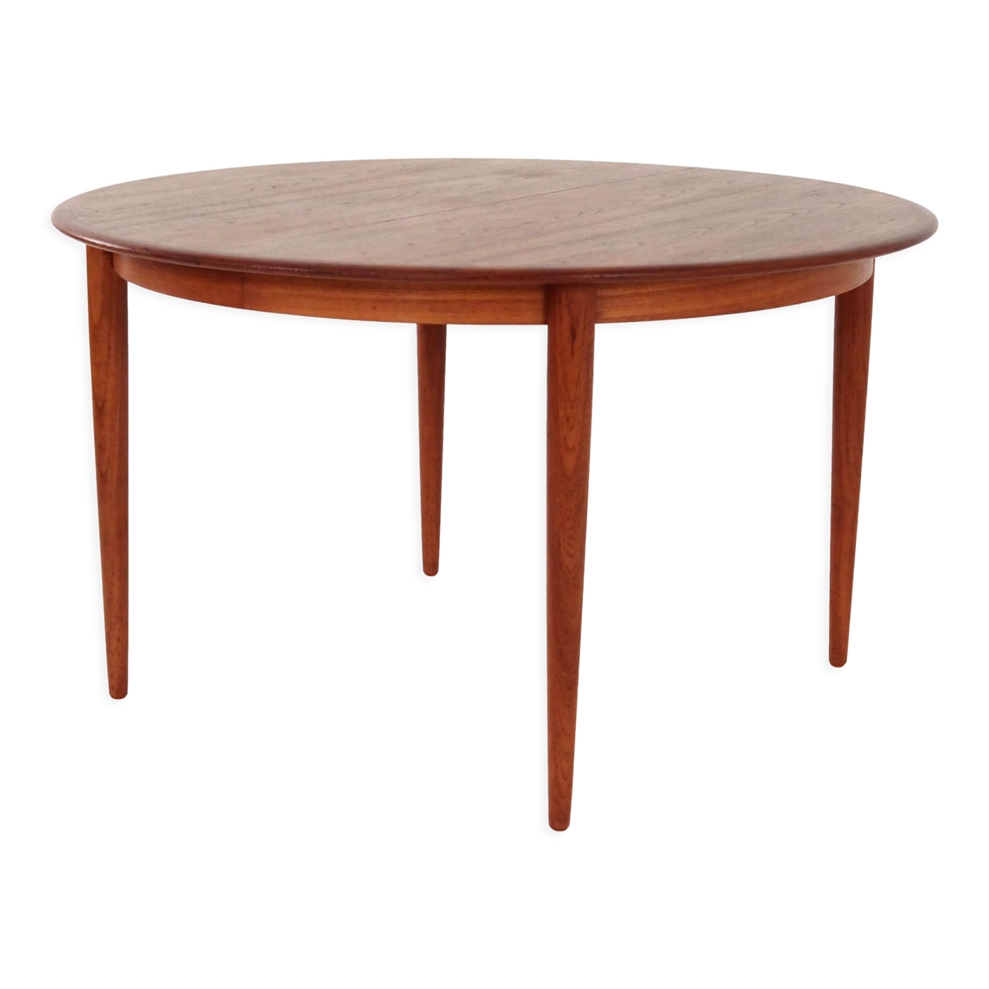 Round folding table, 1970s design
