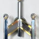 Applique 3 feux – G. Sciolari pour Boulanger – Circa 1970