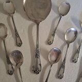 Silver-plated ice service La Mondiale