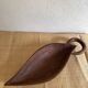 Wooden plate sculpted piece