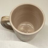 Four enameled ceramic cups Galerie Palissy in Vallauris
