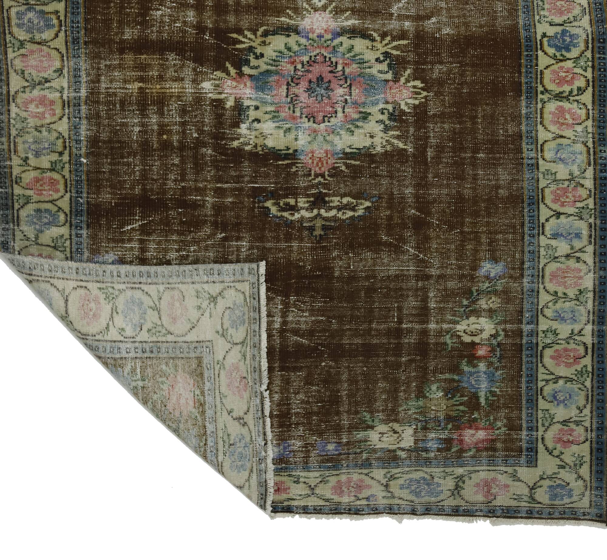 Modern Unique Rug, Turkish Oriental Handmade Boho Kilim Rug,for Kitchen,Bedroom 187x 260 cm