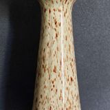Speckled ceramic soliflore vase, 20th century