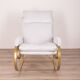 Rocking-chair vintage 70s Design G. Faleschini