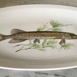 Plat ovale en porcelaine