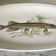 Porcelain oval dish