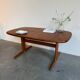 Table ovale extensible vintage Skovby en teck