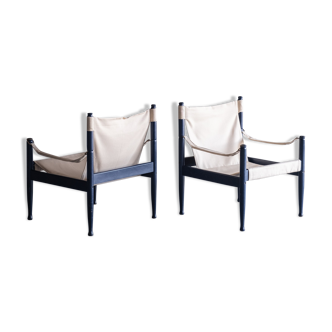 Pair of safari chairs