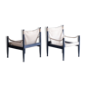 Pair of safari chairs