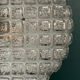 Wall lamp ceiling lamp molded glass 70/80