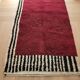 Handmade traditional pure wool rug 2/3 m