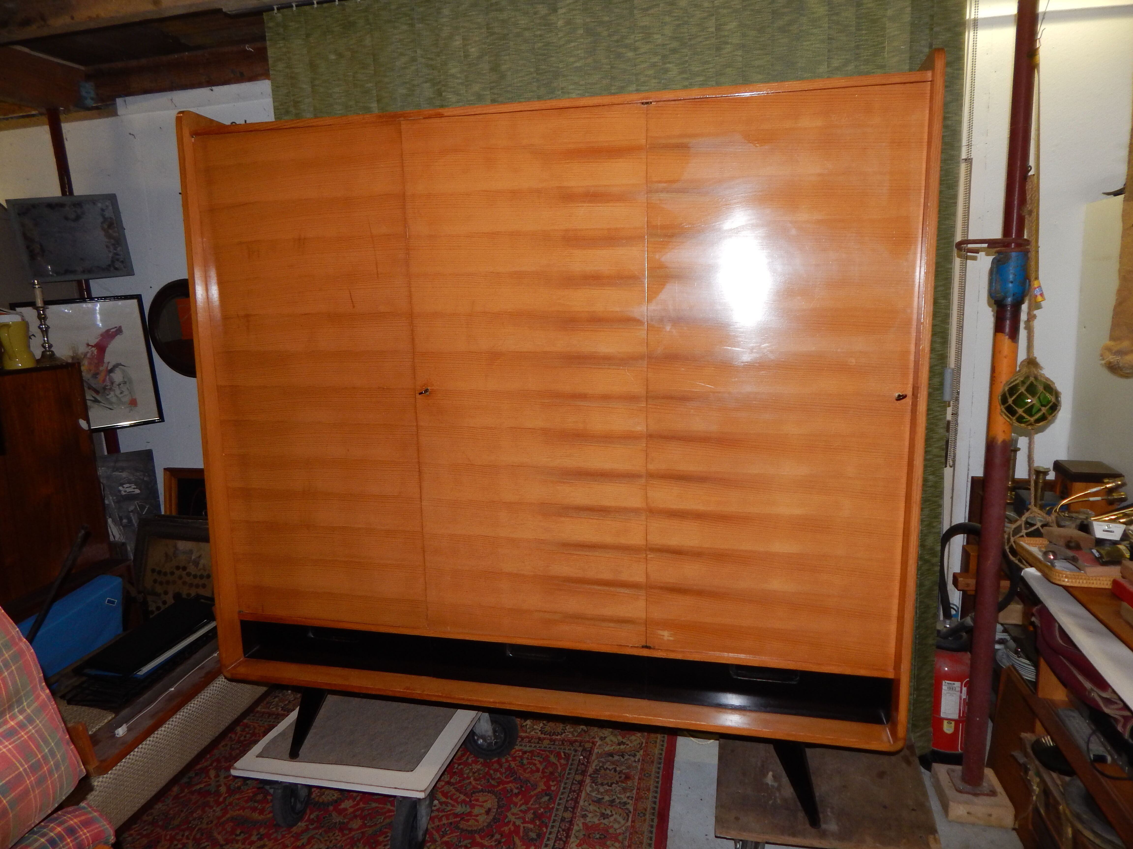 Vintage wardrobe dressing 50 years