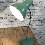 Green table lamp by Josef Hurka For Napako, 1960