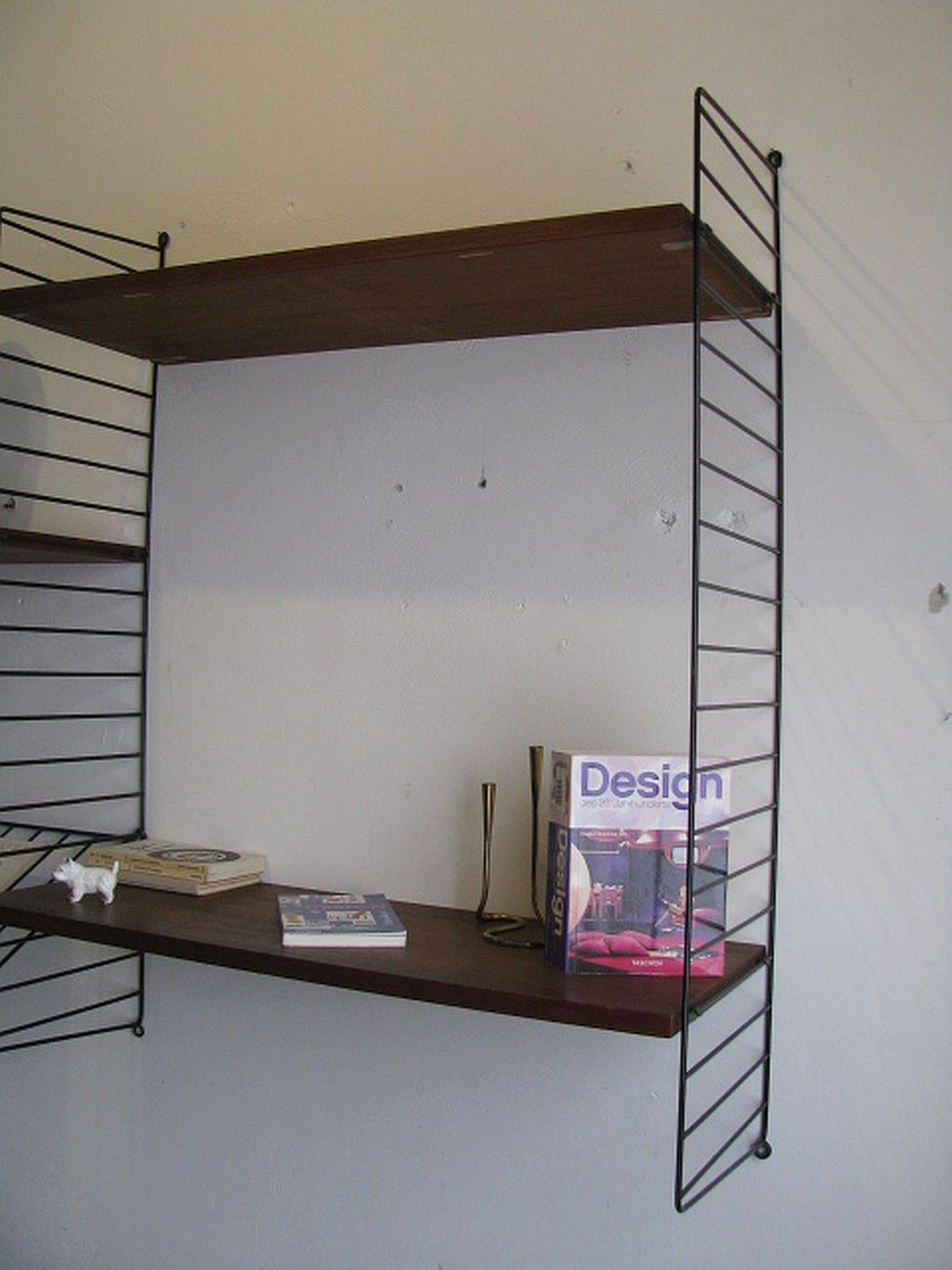 Wall shelves by Nils Nisse String System, Sweden 1960/70