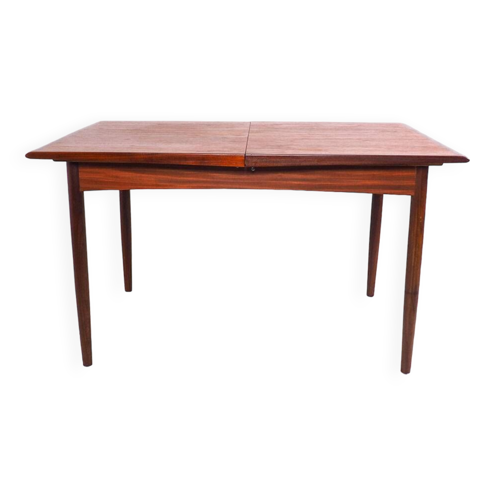Vintage Teak Extendable Dining Table, 1960s
