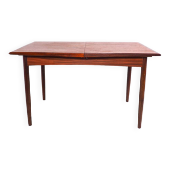 Vintage Teak Extendable Dining Table, 1960s