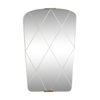 Mirror cross haired mirror  1960 - 33x52cm