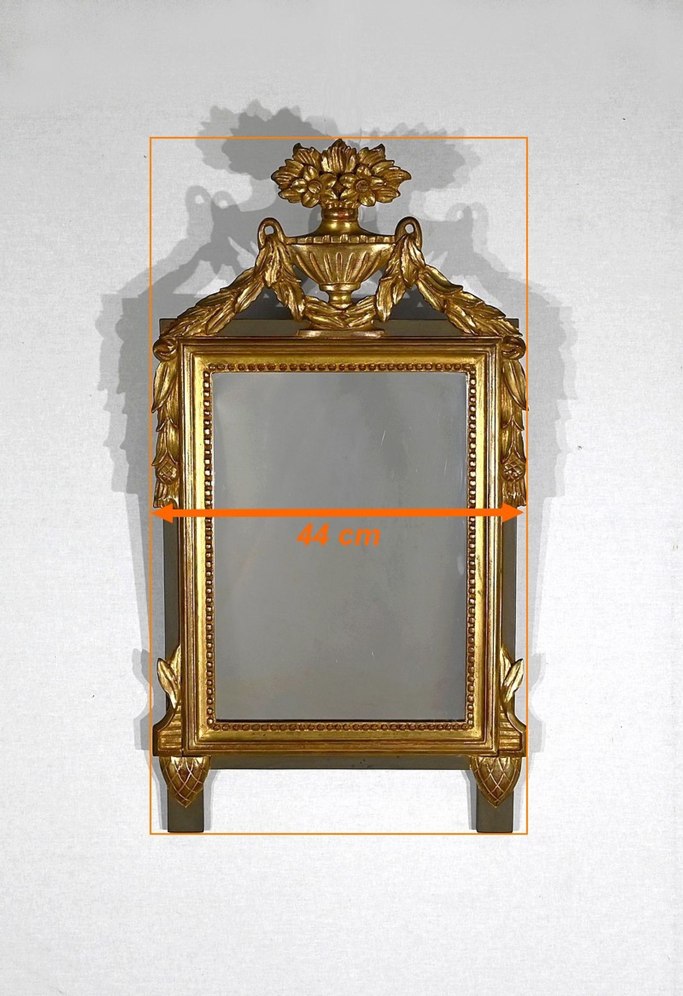 Mirror in gilded wood, louis xvi style – early twentieth century
