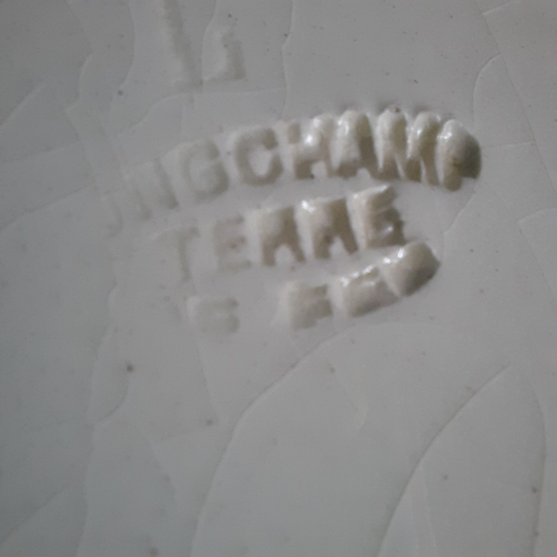 6 very old plates U&C Sarreguemines Model Arlette year 1960 hand painted earth