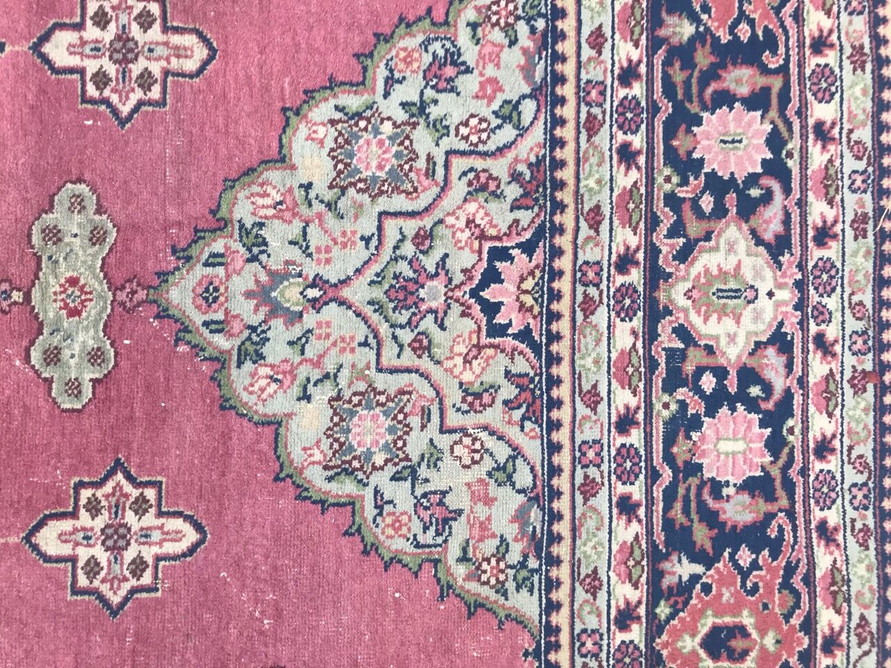 Turkish carpet former Sparta handmade 273 x 390 cm