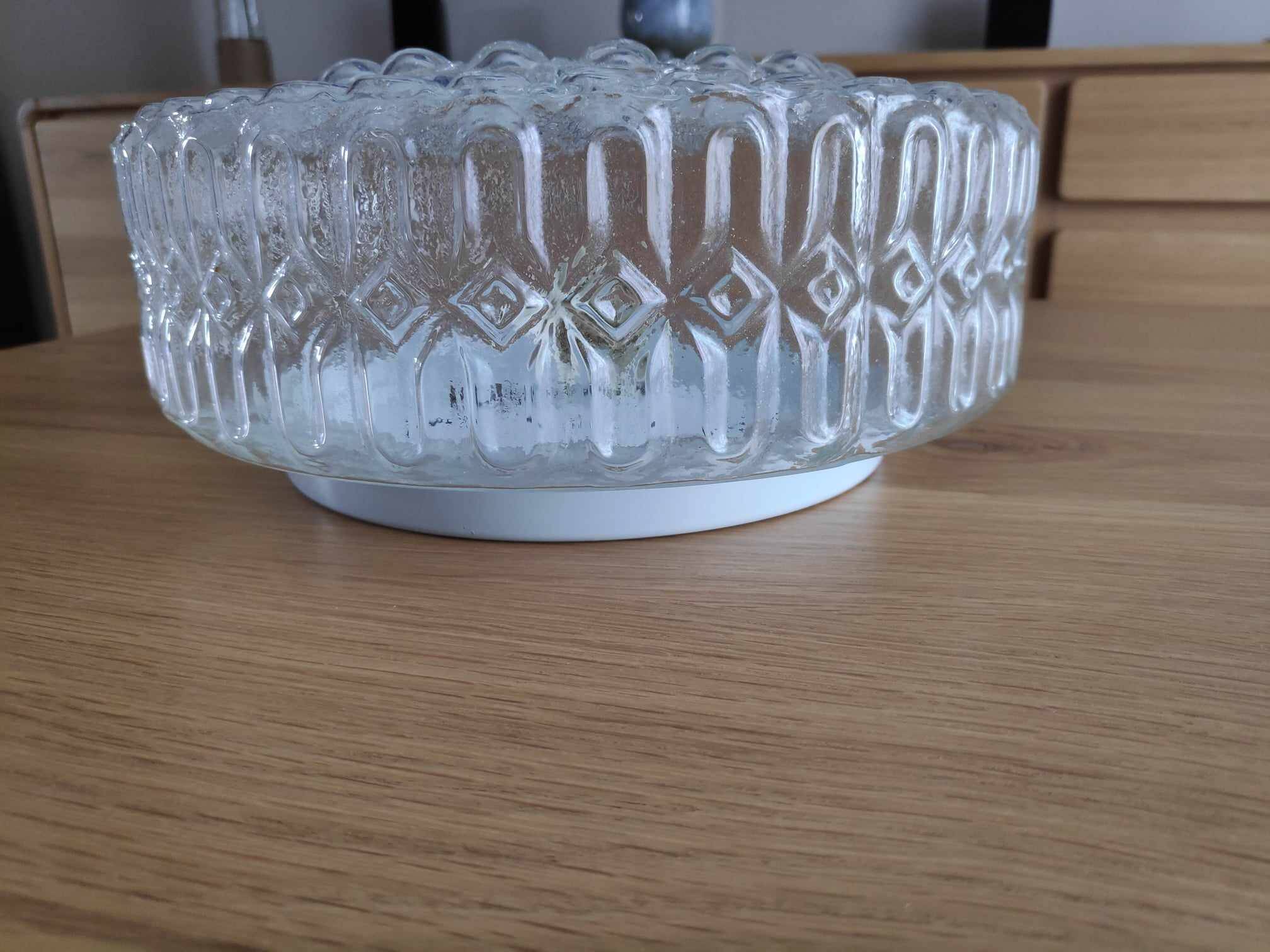 Plafonnier en verre