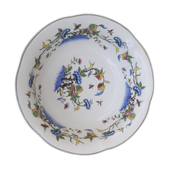 Large bowl or basin Sarreguemines U et Cie 1860 - 1920