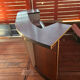 1950s bar in oak and Formica