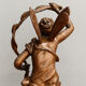 Lamp foot signed Auguste Moreau