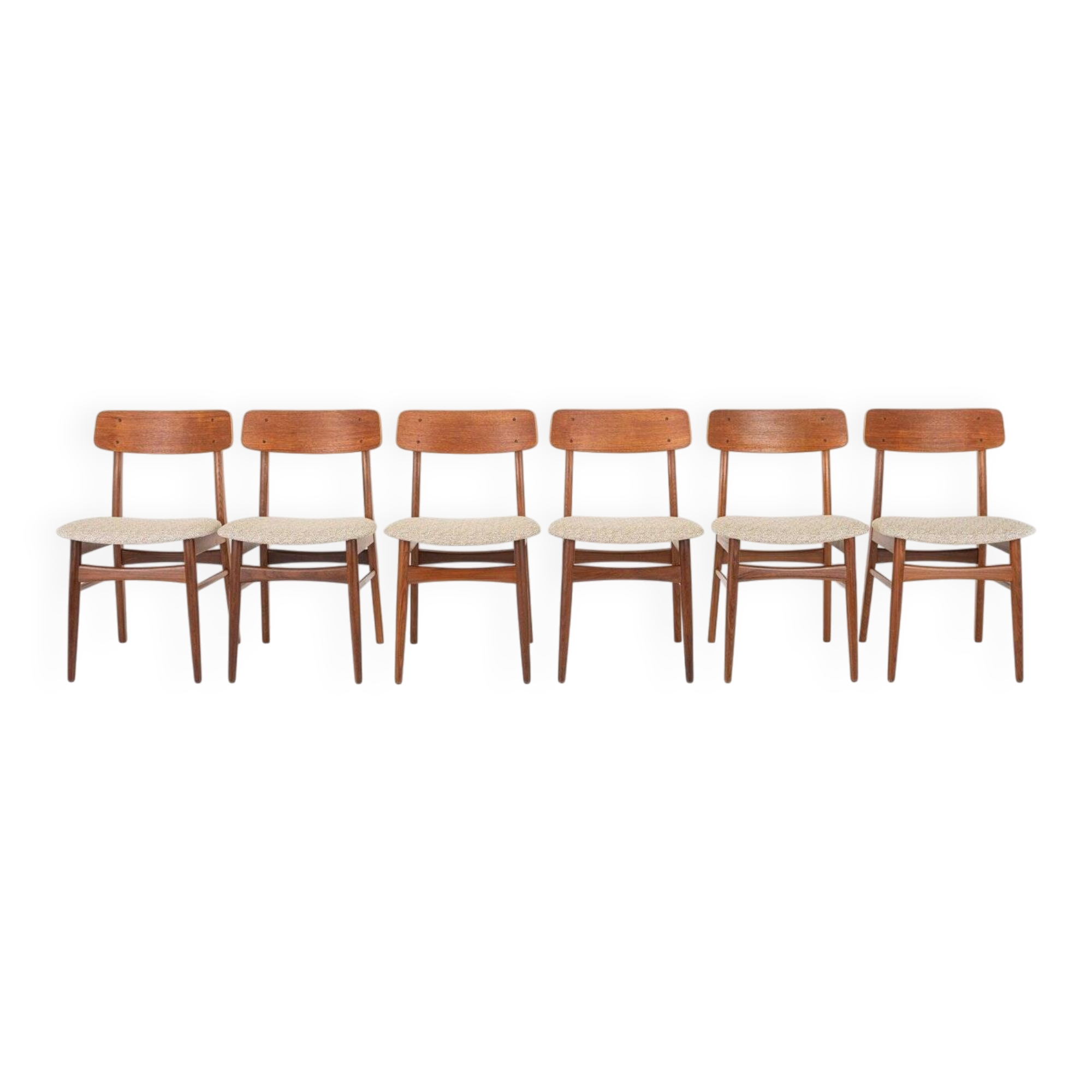 Dining chairs from Farstrup Møbler, 1960s, set of 6