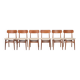 Dining chairs from Farstrup Møbler, 1960s, set of 6