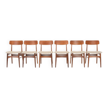 Dining chairs from Farstrup Møbler, 1960s, set of 6