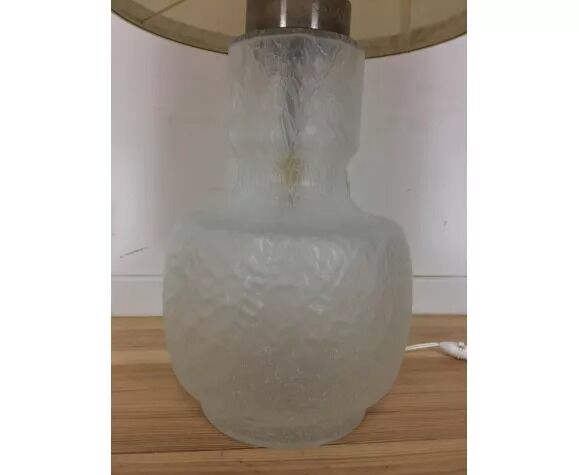 Floor lamp 1970, 2 burners, white glass