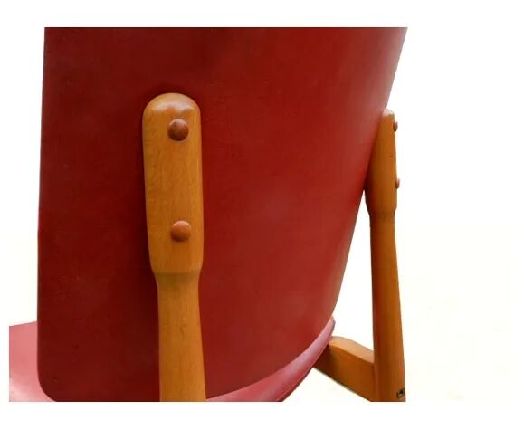 4 chairs Baumann Model Nadia 955 vintage 1960
