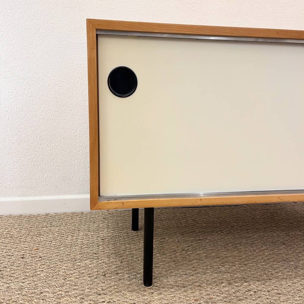 Kurt Thut small cabinet with sliding doors Switzerland 1950s